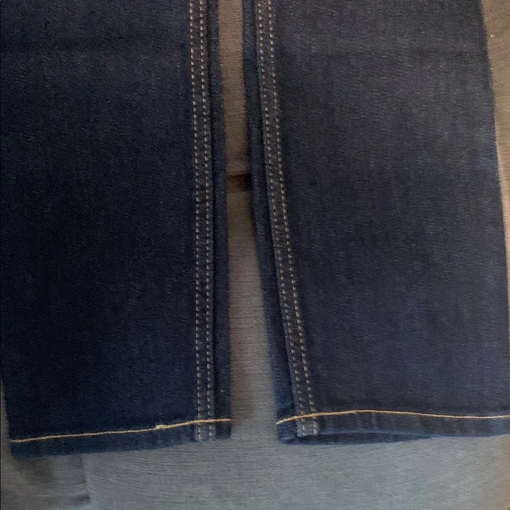 Old Navy Women's Blue Jeans NWT Size 10P. High Rise WOW Super Skinny Dark Indigo - Picture 4 of 5